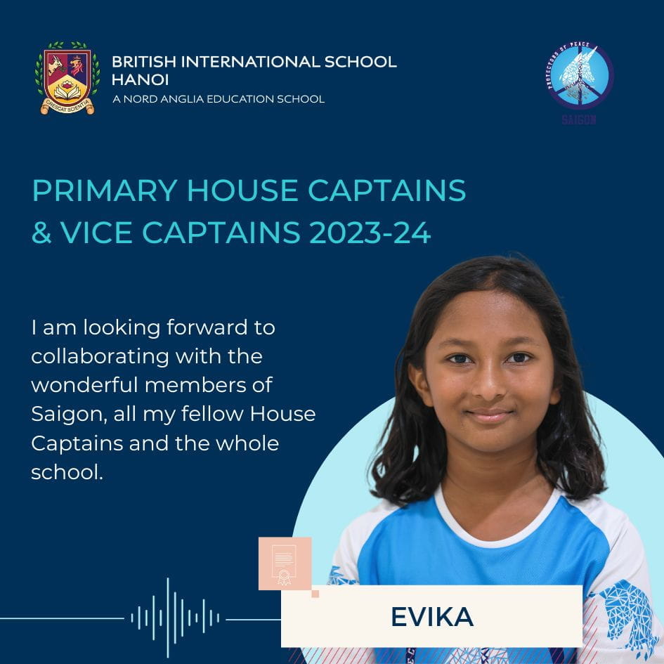 Giới thiệu các Đội trưởng Đội nhà khối Tiểu học năm học - Primary House Captain Quotes